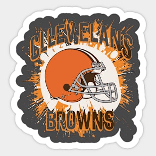 Cleveland Browns T-shirt NFL team Sticker